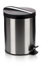 BANQUET Koš odpadkový nášlapný 12l SOLISTE NEW kul.nerez, s vložkou PH