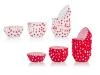 BANQUET Košíček cukrářský 3x2,1cm papírový (200ks) DOTS mix