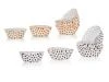 BANQUET Košíček cukrářský 6x4,1cm papírový (100ks) DOTS mix