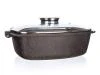 BANQUET Pekáč 39,5x22x11cm nepřiln.povrch PREMIUM Dark Brown s aroma knobem