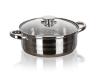 BANQUET Rendlík 24cm se skl.poklicí 3,9l nerez LIVING