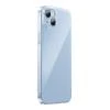 Baseus Pouzdro Crystal Series pro iPhone 14 Plus + tvrzené sklo