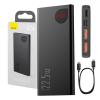 Baseus Powerbanka Adaman Metal, 10000mAh, 22,5W (černá)