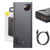 Baseus Powerbanka Adaman Metal 20000mAh PD QC 3.0 65W 2xUSB USB-C micro USB (černá)