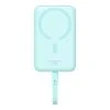 Baseus Powerbanka Magnetic Mini 10000mAh, USB-C 30W MagSafe (modrá)