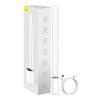 Baseus Skládací stolní lampa Smart Eye dobíjecí (bílá)