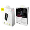 Baseus Square Car Charger 2xUSB QC3.0 5A 30W - černá