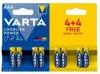 Varta Basic AAA 8 ks blistr alkalické baterie