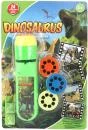 Baterka dětská svítilna a projektor Dinosauři 2v1 na baterie Světlo