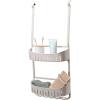 Bathroom Solutions Regál koupelnový závěsný s přísavkami béžový