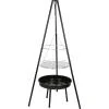 Bbq Gril na dřevěné uhlí závěsný na trojnožce pr. 48 cm Bbq Gril na dřevěné uhlí závěsný na trojnožce pr. 48 cm