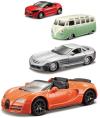 BBurago Auto kovové 8cm model 1:64 různé druhy na kartě