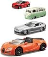 BBurago Auto kovové 8cm model 1:64 různé druhy na kartě