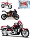 BBurago Motorka 12cm kovový model 1:18 různé druhy v krabici