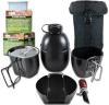 BCB Adventure sada Crusader Cooking System Black I black pouch
