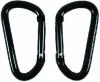 BCB Adventure sada karabin Karabiners Black 8mm BCB Adventure sada karabin Karabiners Black 8mm