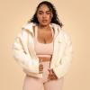 BeastPink Dámská bunda Hoodie Bliss Ivory