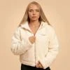 BeastPink Dámská bunda Hoodie Bliss Ivory BeastPink Dámská bunda Hoodie Bliss Ivory