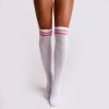 BeastPink Ponožky High Socks White