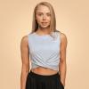 BeastPink Women‘s Breeze Cropped Top Dove