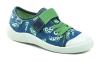 Befado 351y029 modro zelené dětské tenisky