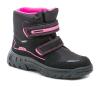 Befado 615Y003 černo růžové dětské zimní boty