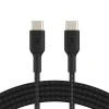 Belkin BOOST CHARGE USB-C/USB-C kabel, 2m, černý - odolný