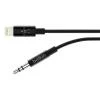 Belkin ROCKSTAR Lightning/3,5mm jack kabel, 0,9m, černý