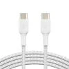 Belkin BOOST CHARGE™ USB-C/USB-C kabel, 1m, bílý - odolný Belkin BOOST CHARGE™ USB-C/USB-C kabel, 1m, bílý - odolný
