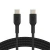 Belkin BOOST CHARGE™ USB-C/USB-C kabel, 1m, černý - odolný Belkin BOOST CHARGE™ USB-C/USB-C kabel, 1m, černý - odolný