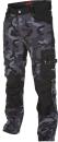 Bennon CAMOS Trousers black/grey