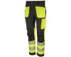Bennon EREBOS žluté pánské pracovní kalhoty třídy 1 HI-VIS