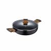 Bergner Pánev s nepřilnavým povrchem a poklicí 28 cm Earth Black