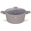 Berlingerhaus Kastrol s titanovým povrchem a poklicí 24 cm Taupe Collection Berlingerhaus Kastrol s titanovým povrchem a poklicí 24 cm Taupe Collection