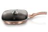 Berlingerhaus Pánev grilovací s mramorovým povrchem a poklicí 28 cm Rosegold Metallic Line