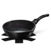 Berlingerhaus Pánev hluboká s mramorovým povrchem 24 cm Black Rose Collection
