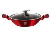Berlingerhaus Wok s poklicí 30 cm Burgundy Edition