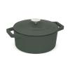 Berlingerhaus Pekáč litinový s poklicí 24 cm Matte Green Collection