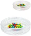 Bestway Set baby bazén kruhový nafukovací 91cm se soft míčky 50ks 2 barvy 51141 Bestway Set baby bazén kruhový nafukovací 91cm se soft míčky 50ks 2 barvy 51141