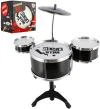 Bicí souprava dětská Rock Star set 3x buben na stojanu s činely plast Bicí souprava dětská Rock Star set 3x buben na stojanu s činely plast