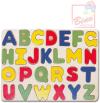 Bino DŘEVO Puzzle Abeceda 88045 (dřevěná hračka)