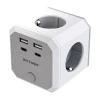 BlitzWolf BW-EC2 bílo-šedá 8v1 napájecí kostka (4x AC/2x USB-A/2x USB-C) BlitzWolf BW-EC2 bílo-šedá 8v1 napájecí kostka (4x AC/2x USB-A/2x USB-C)