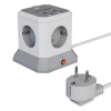 BlitzWolf BW-EC1 bílo-šedá 4xAC 2xUSB-A 2xUSB-C prodlužovací zásuvka BlitzWolf BW-EC1 bílo-šedá 4xAC 2xUSB-A 2xUSB-C prodlužovací zásuvka