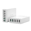 BlitzWolf BW-S15 bílá 60W 6x USB QC 3.0 nabíječka BlitzWolf BW-S15 bílá 60W 6x USB QC 3.0 nabíječka