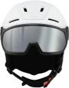 Blizzard W2W Edge Visor white dámská lyžařská přilba se štítem POUZE Velikost 55/59 cm (VÝPRODEJ)
