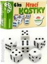 Bonaparte Hra kostky hrací 13x13mm set 6ks (společenská hra)