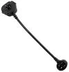 Bosch PowerMore černý 100 mm propojovací kabel Bosch PowerMore černý 100 mm propojovací kabel