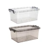 BRILANZ Box úložný GEMA 9l, 36,5x24,5x15,5cm, víko, klip, PH ŠE/TRA BRILANZ Box úložný GEMA 9l, 36,5x24,5x15,5cm, víko, klip, PH ŠE/TRA