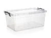 Brilanz Box úložný GEMA 14l, 42x27x18cm, víko, klip, PH ŠE/TRA Brilanz Box úložný GEMA 14l, 42x27x18cm, víko, klip, PH ŠE/TRA