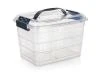 BRILANZ Box úložný VILARD 8,5l,31x24x21cm,víko,klip,madlo,PH KOUŘ/TRA BRILANZ Box úložný VILARD 8,5l,31x24x21cm,víko,klip,madlo,PH KOUŘ/TRA
